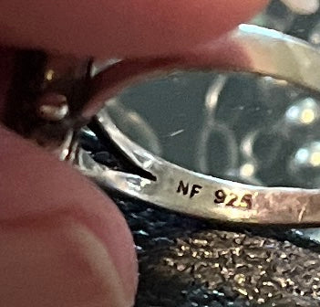 Mother Of Pearl Ring - Native