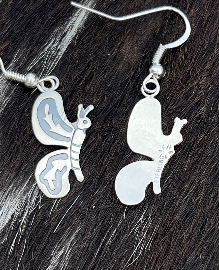 Sterling Silver Earrings - Native