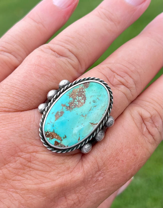 Turquoise Ring - Native made