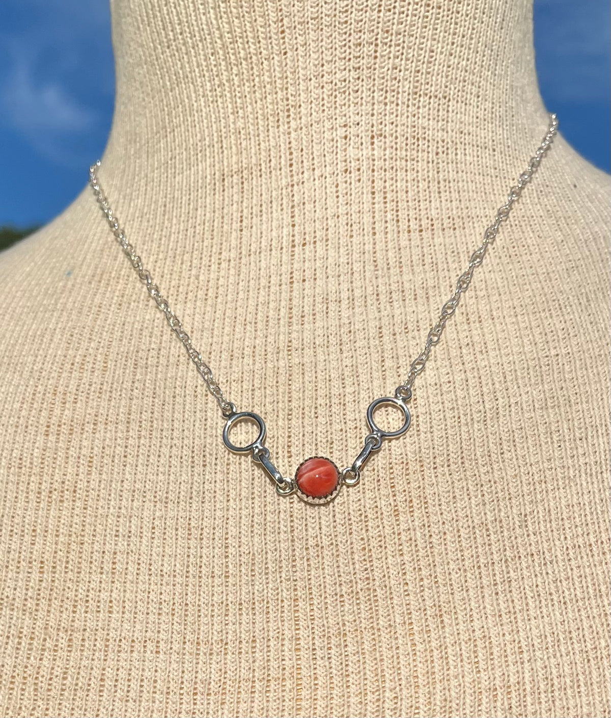 Red Spiny Oyster Necklace