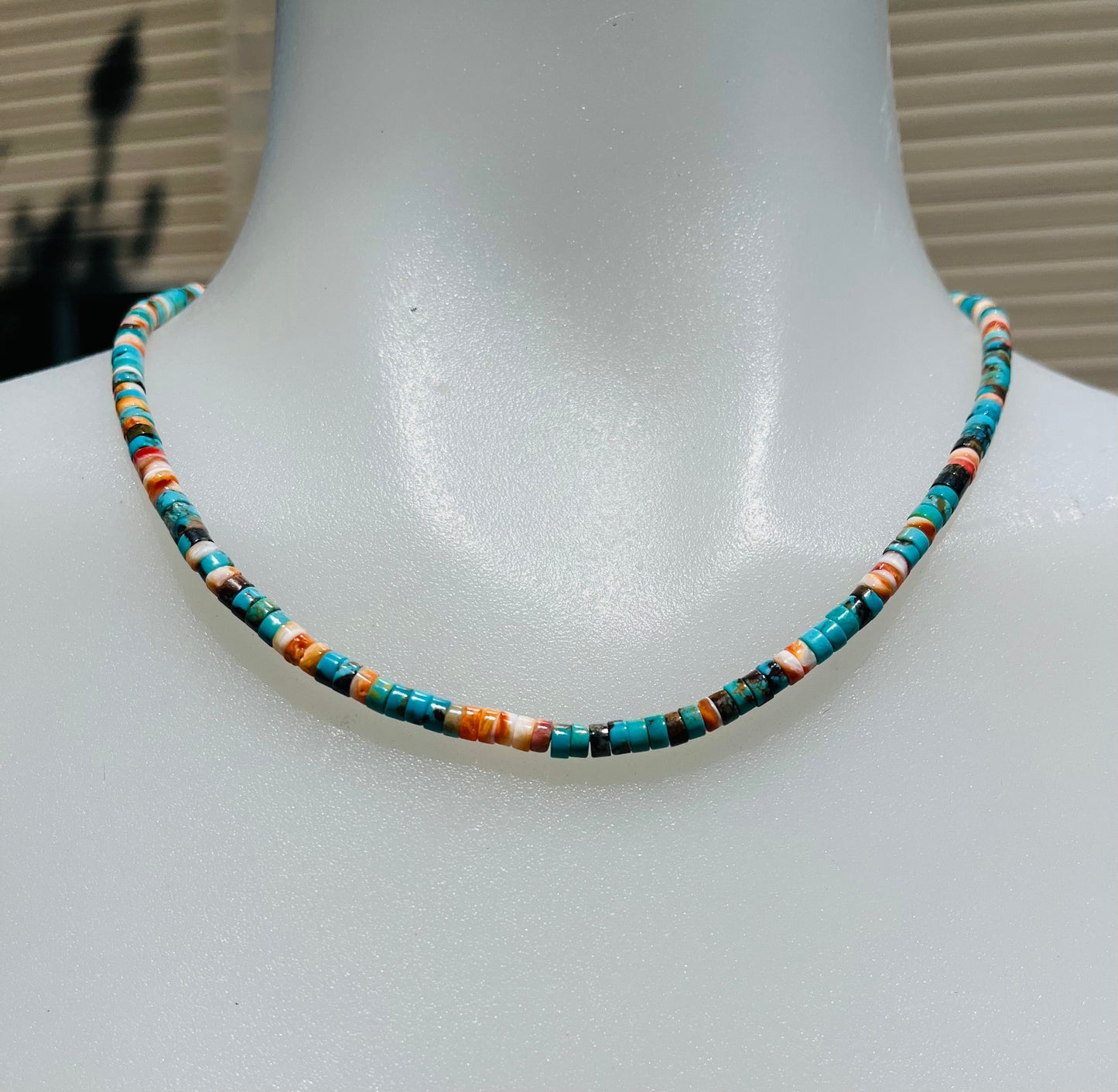 Orange Spiny Oyster/Turquoise