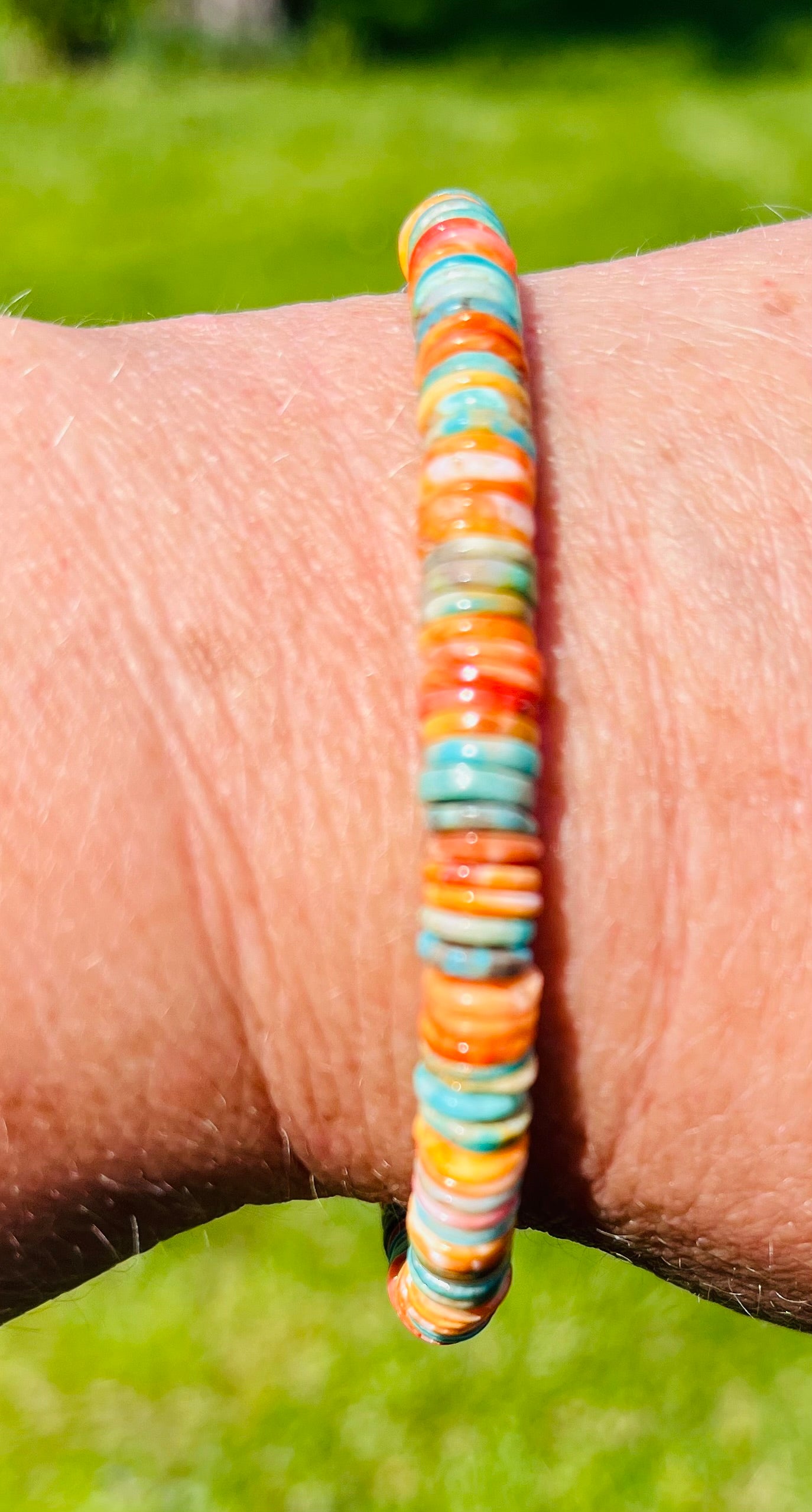 Orange Spiny/Turquoise