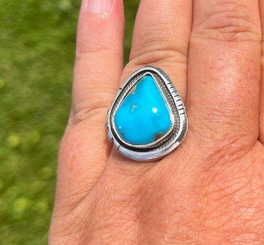 Turquoise Ring - Native made