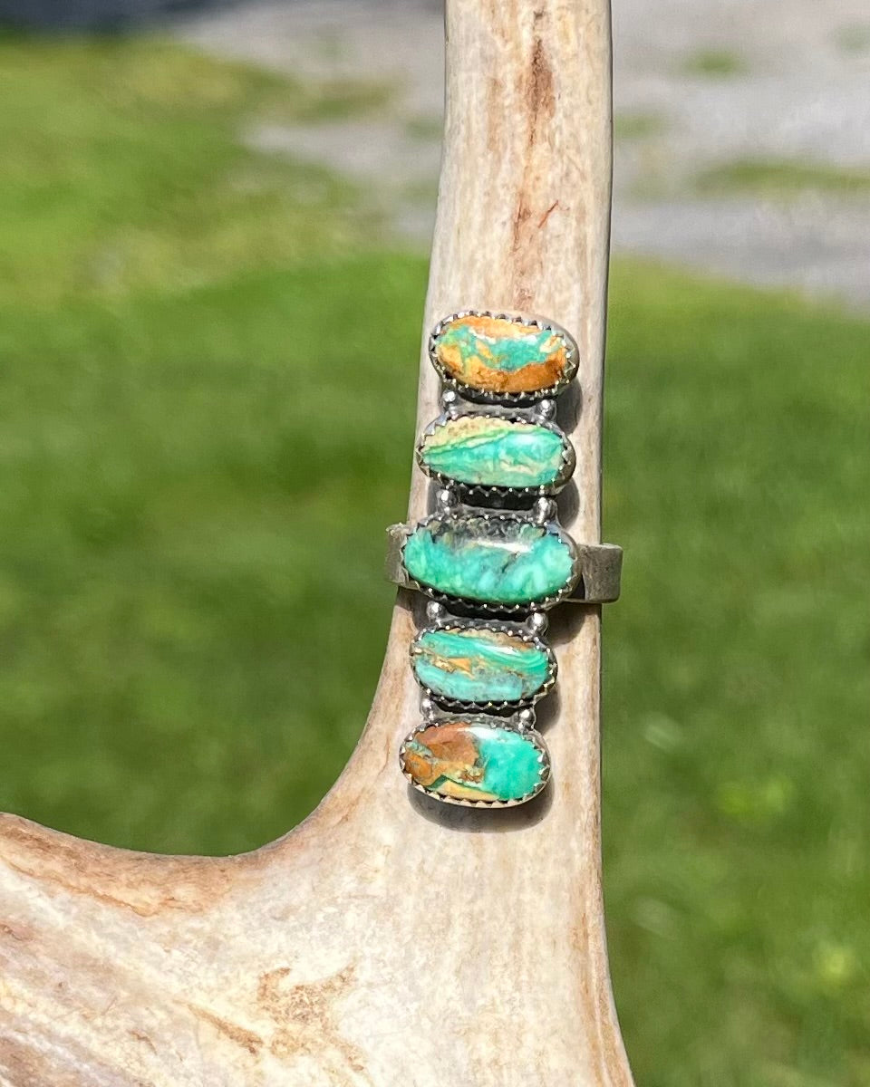 Mantis Turquoise Ring