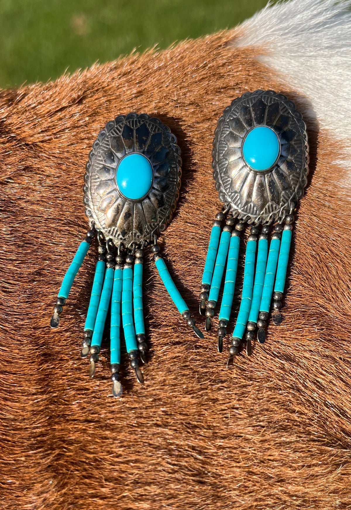 Turquoise Earrings - Native