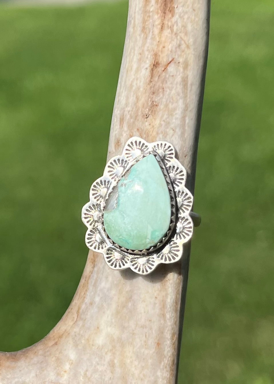 White Creek Turquoise Ring