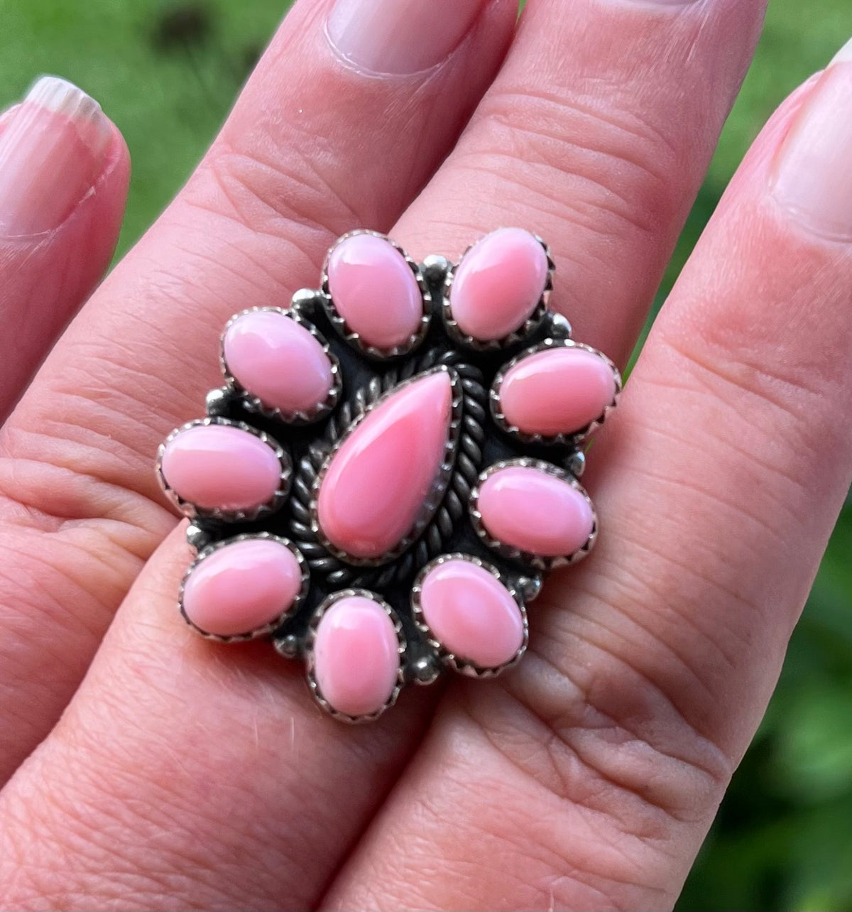 Pink Conch Ring