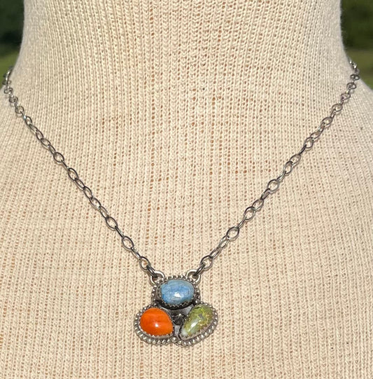 Multi Stone Necklace