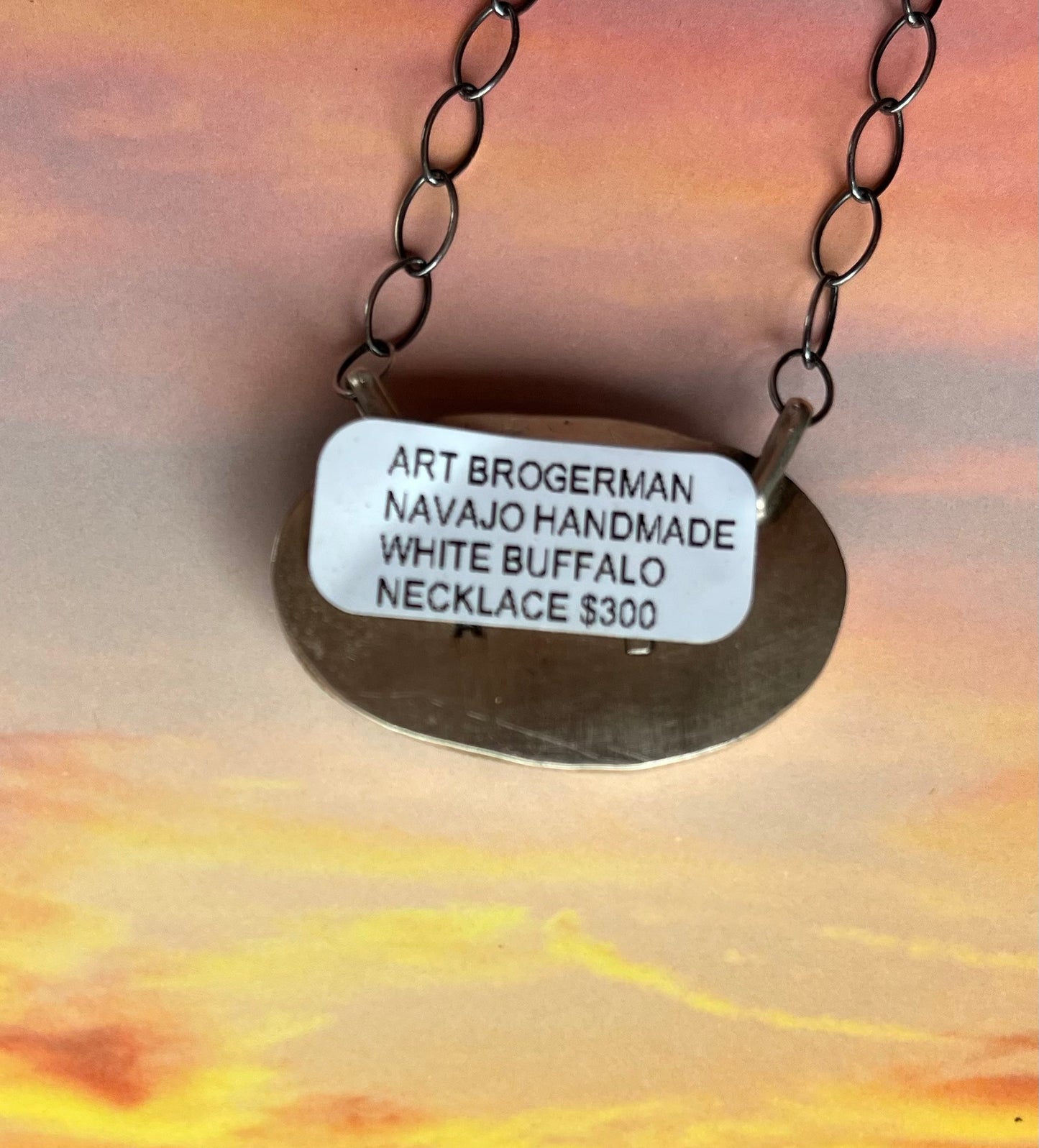 White Buffalo Necklace
