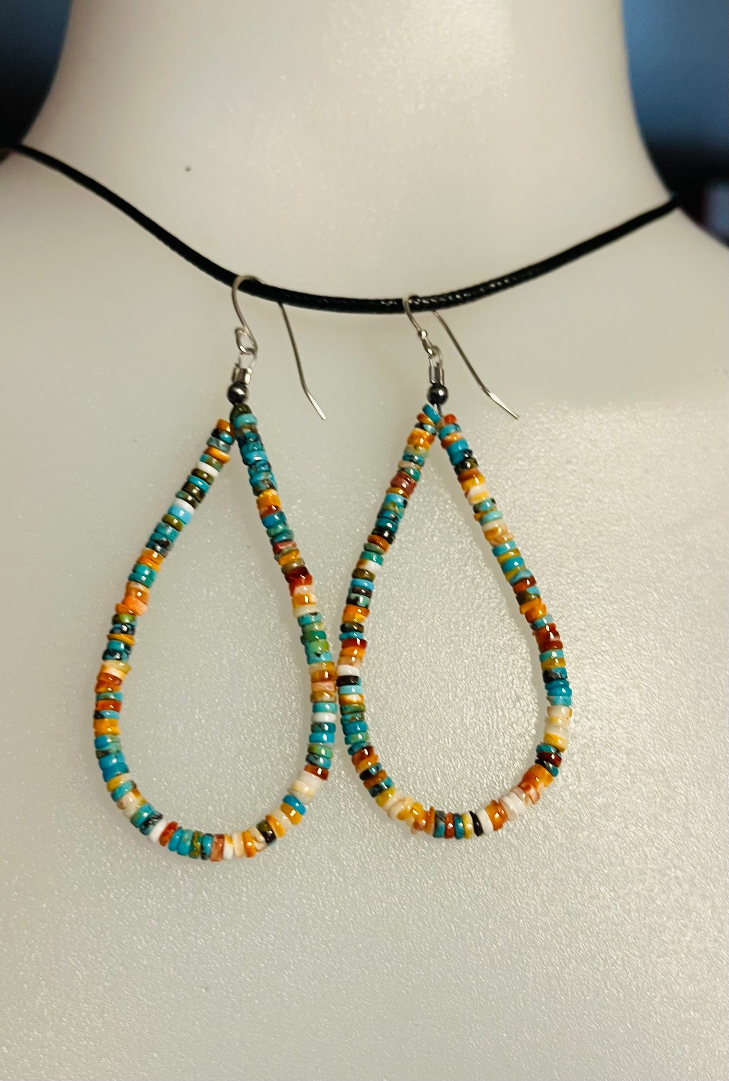 Orange Spiny/turquoise
