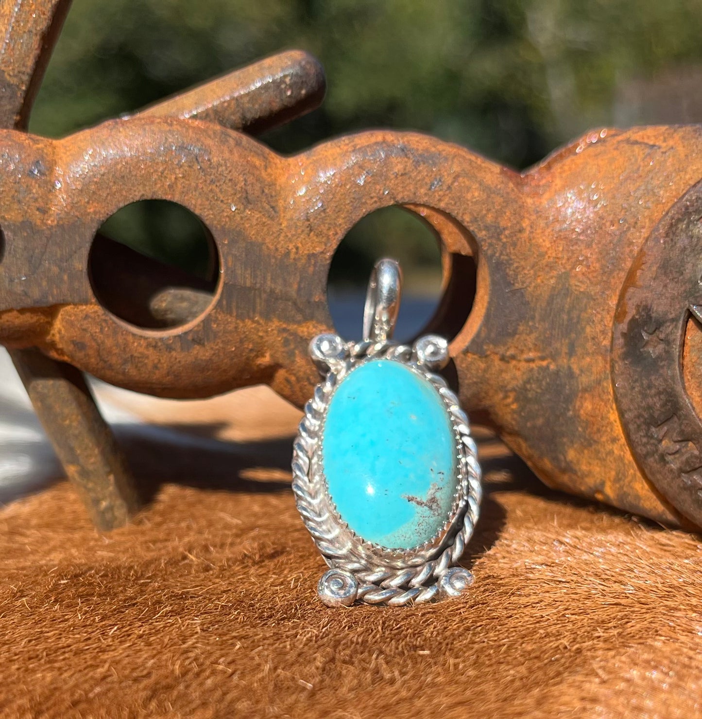 Turquoise Pendant - Native