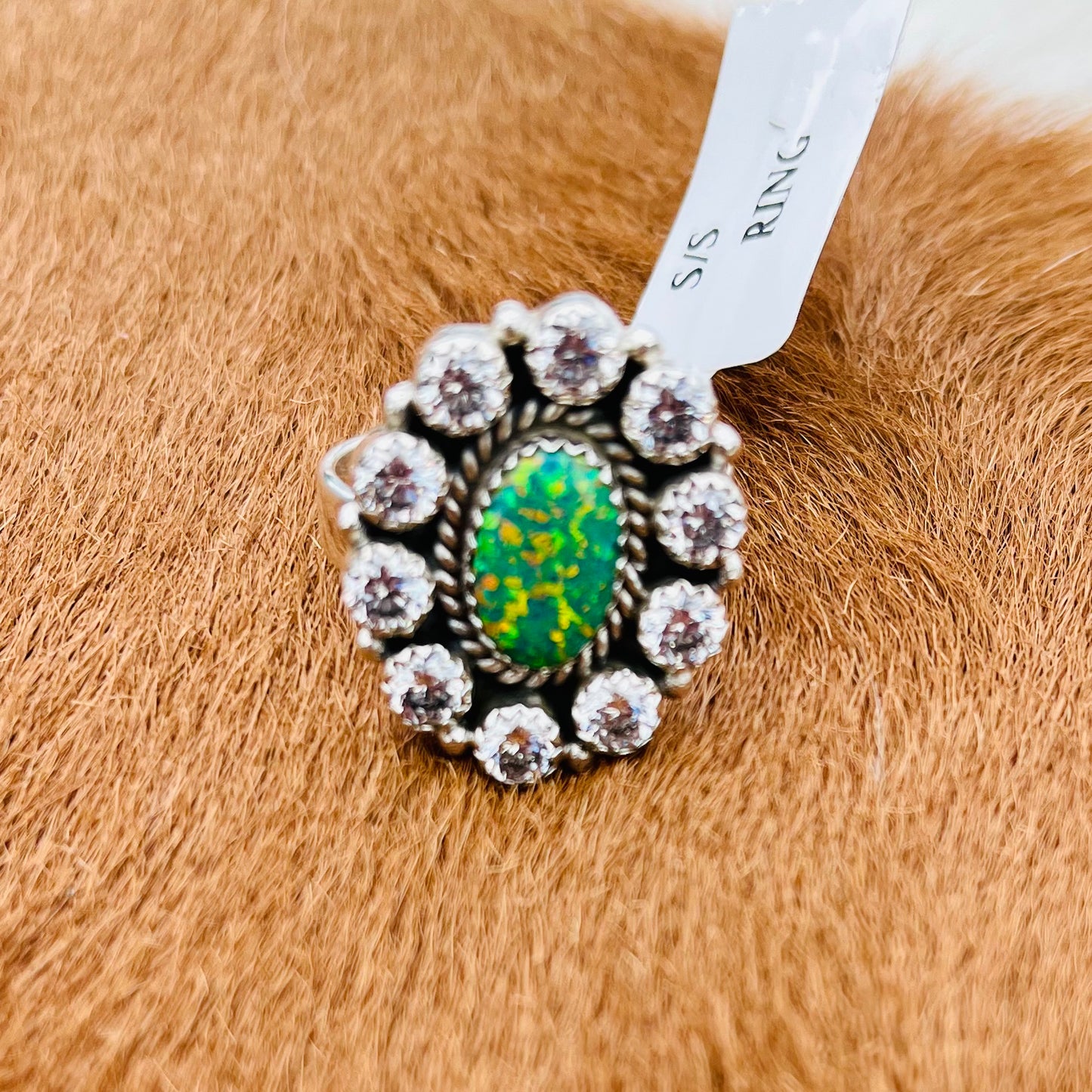 Green Opal/CZ