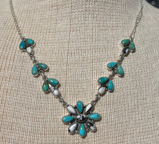 Kingman/White Buffalo Necklace