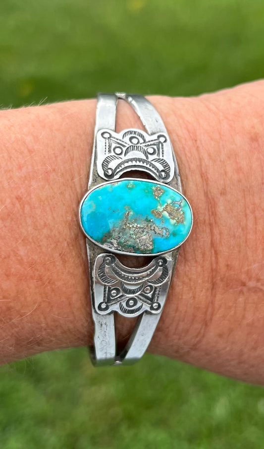 Turquoise Cuff - Native made