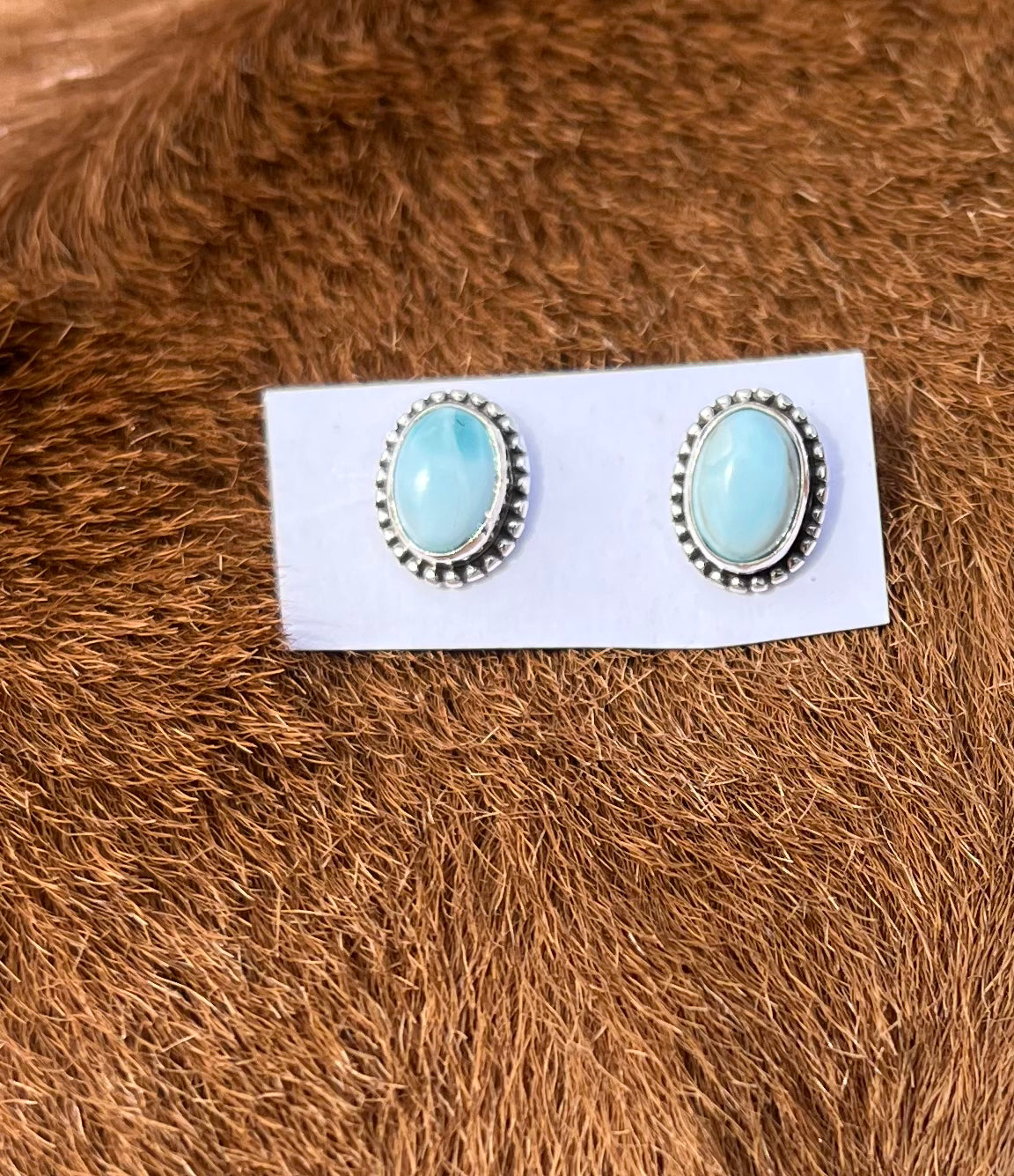 Larimar Earrings
