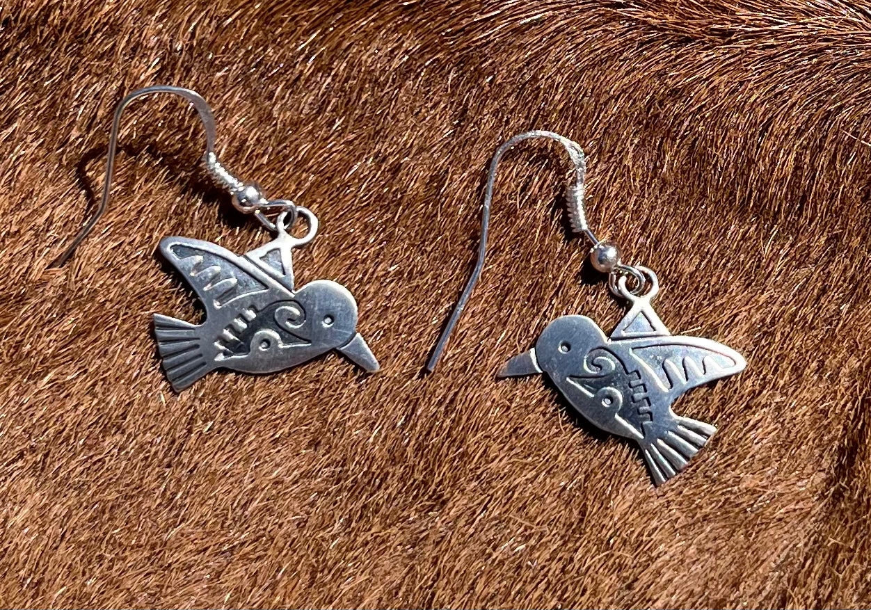 Sterling Silver Earrings - Native