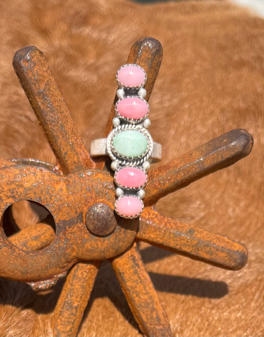Pink Conch Paloma Ring
