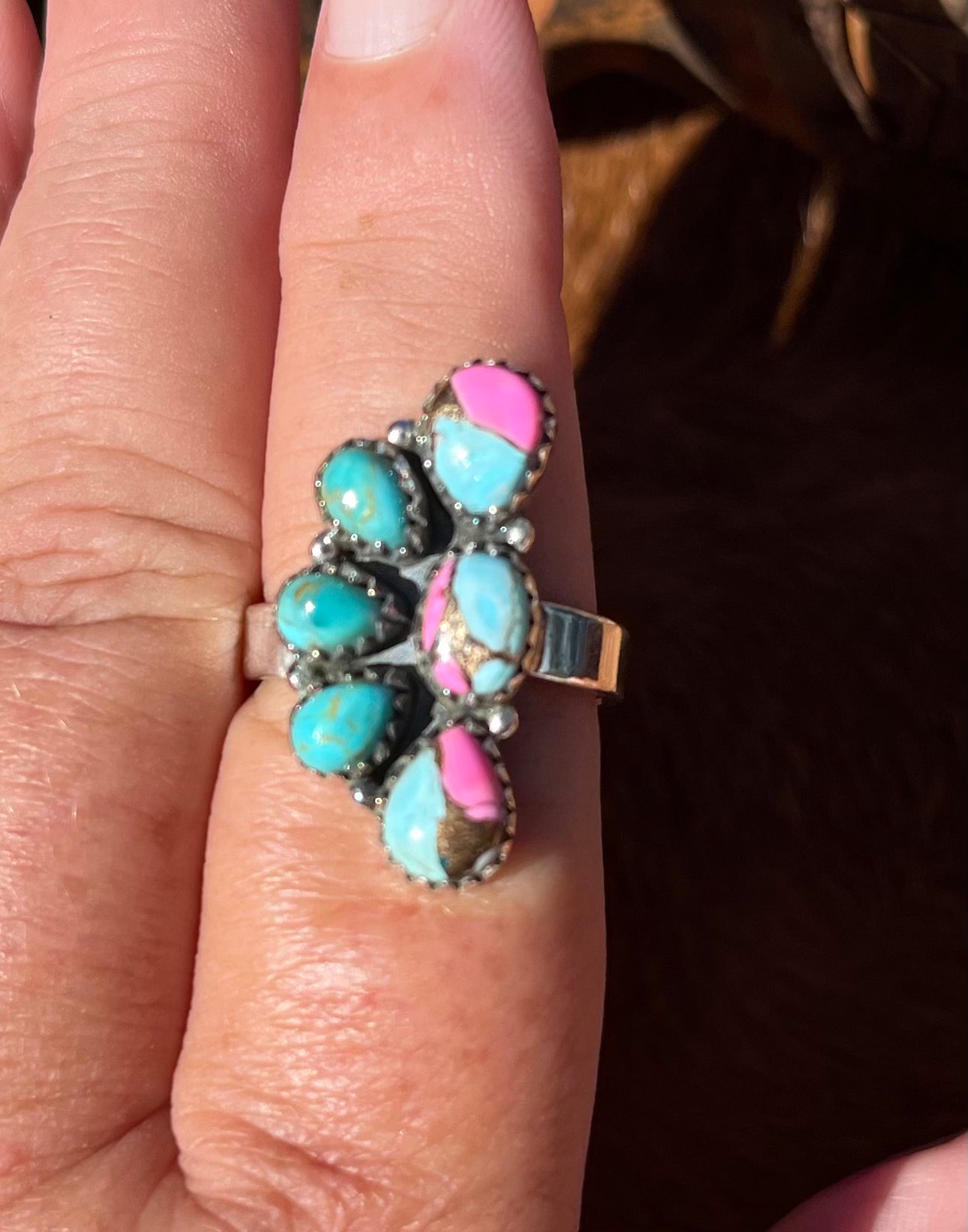 Kingman/Cotton Candy Ring